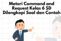 Materi Command and Request Kelas 6 SD Dilengkapi Soal dan Contoh